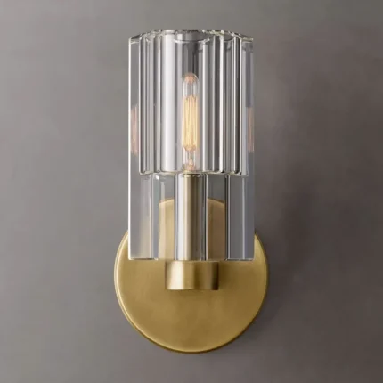 Modern Bamcee Single Head K9 Crystal Glass Wall Sconce Wall Lamp