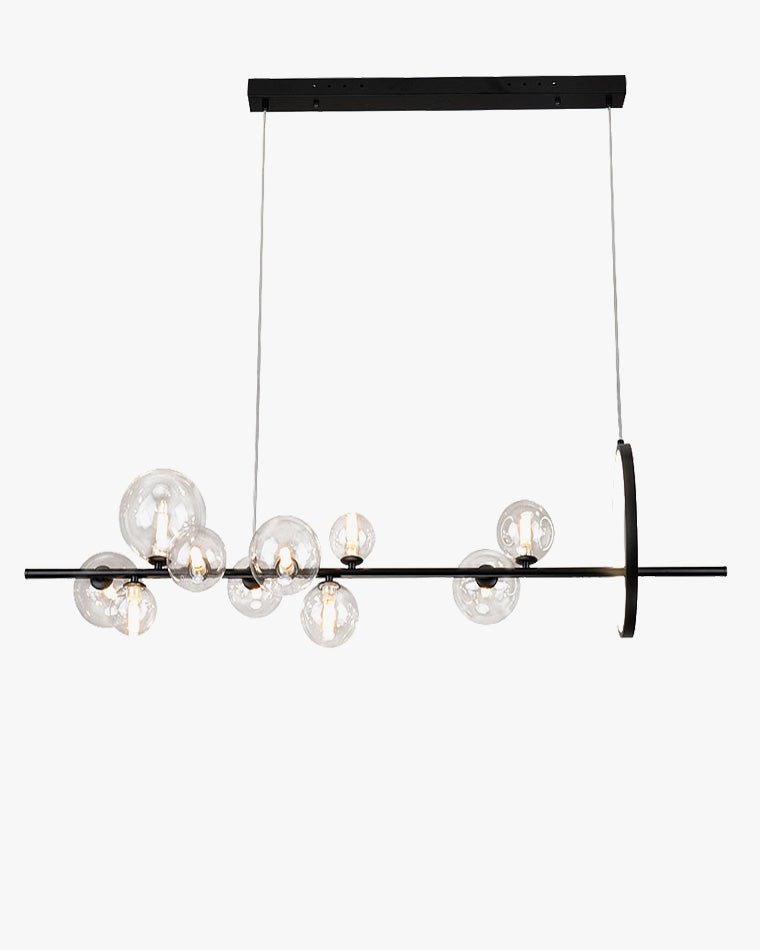 Linear Glass Bubble Chandelier-WM2040