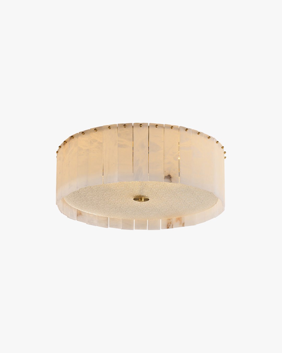 Drum Alabaster Ceiling Light-WM1139