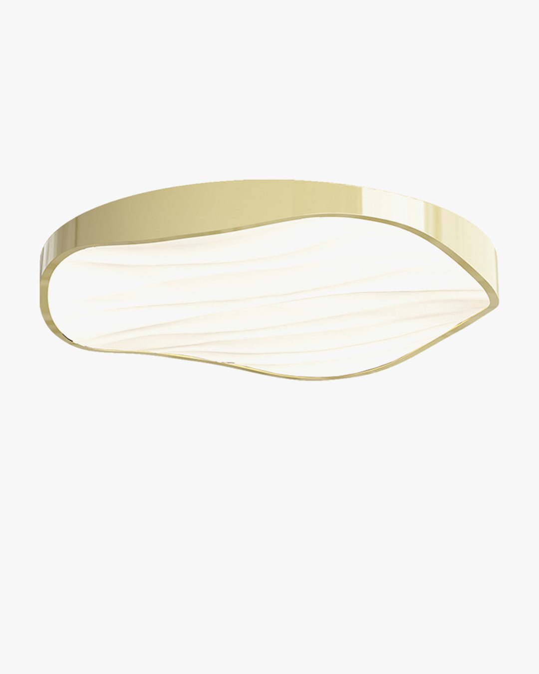 Scandi Colorful Wavy Round Ceiling Light-WM1108