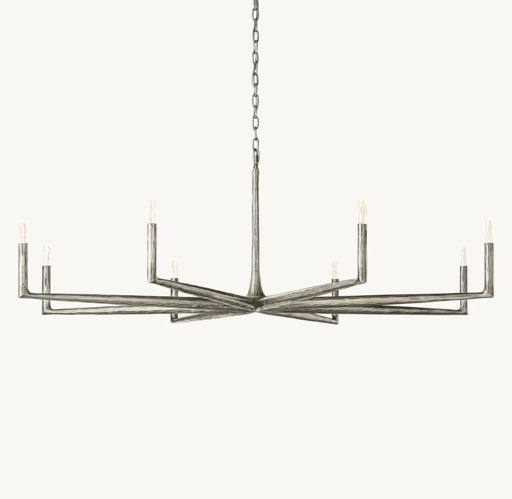 THADDEUS ROUND CHANDELIER 72"