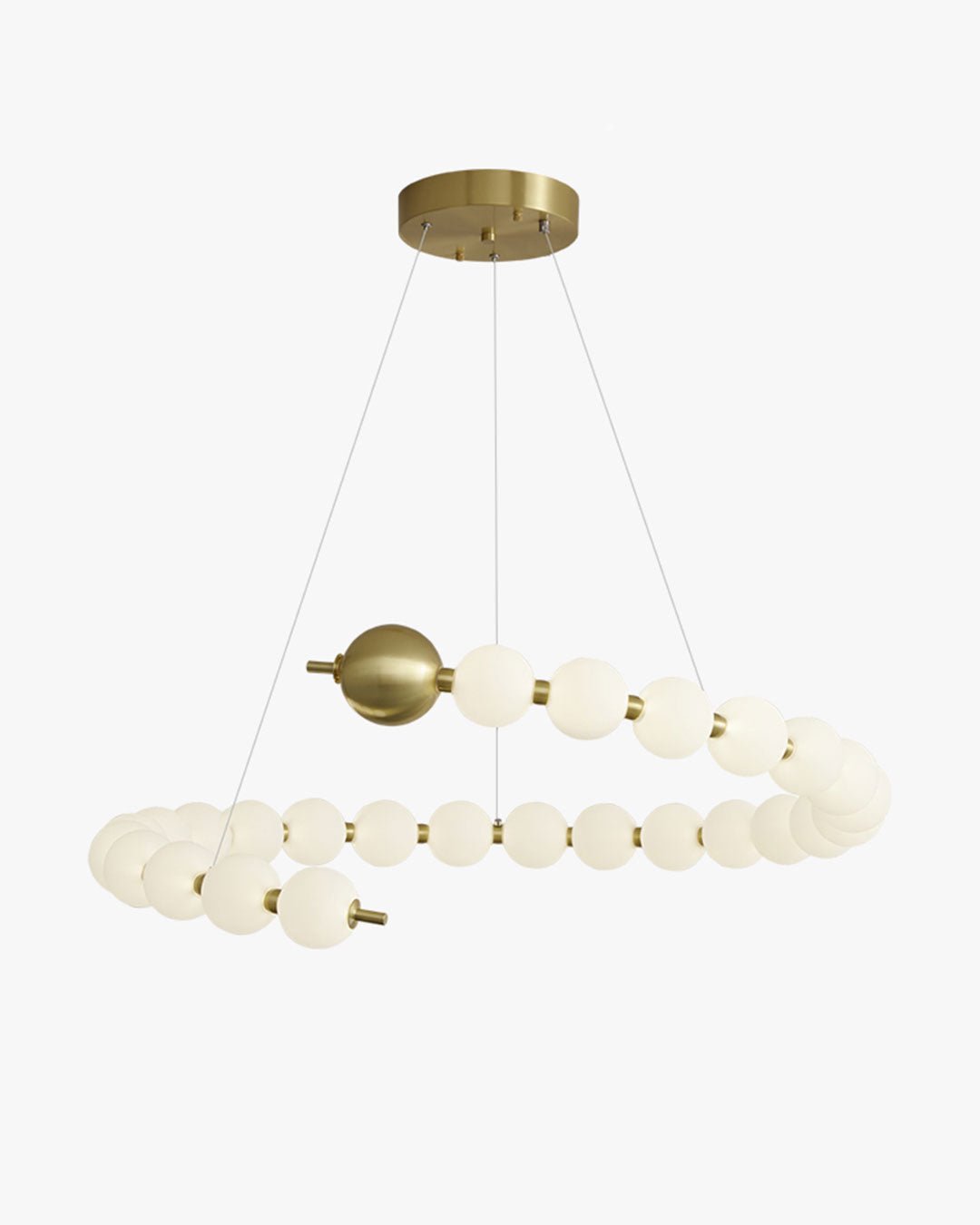 Spiral Pearl Chandelier-WM2812