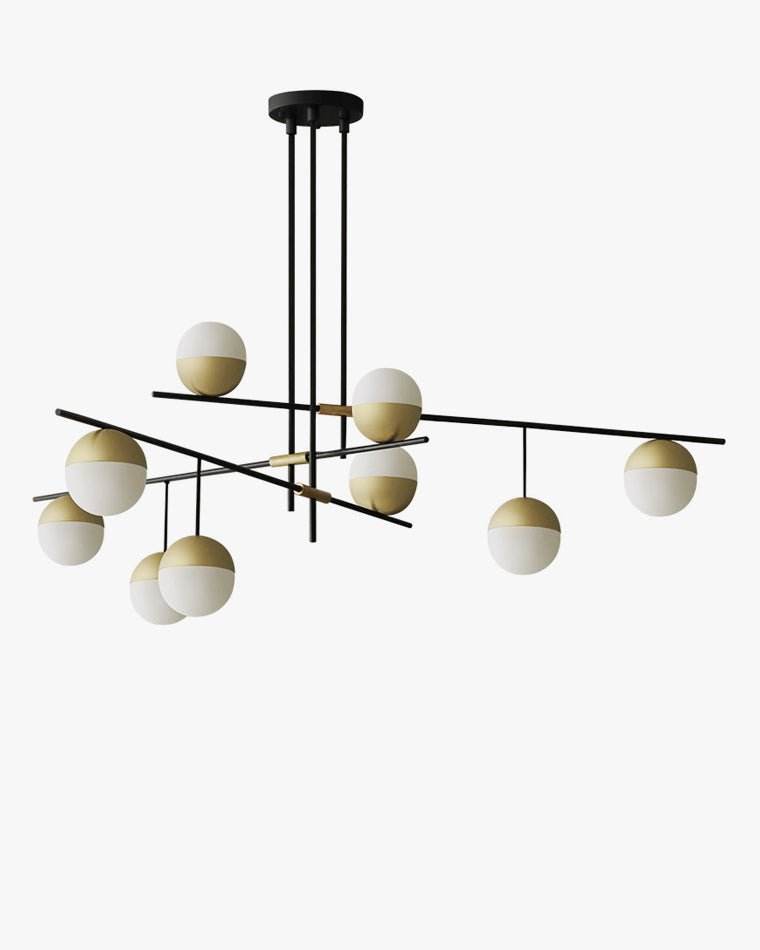 Branching Glass Bubble Chandelier-WM2551
