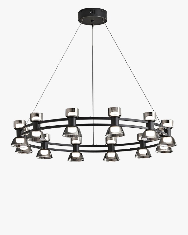 Modern Pillar Candle Round Chandelier-WM2224
