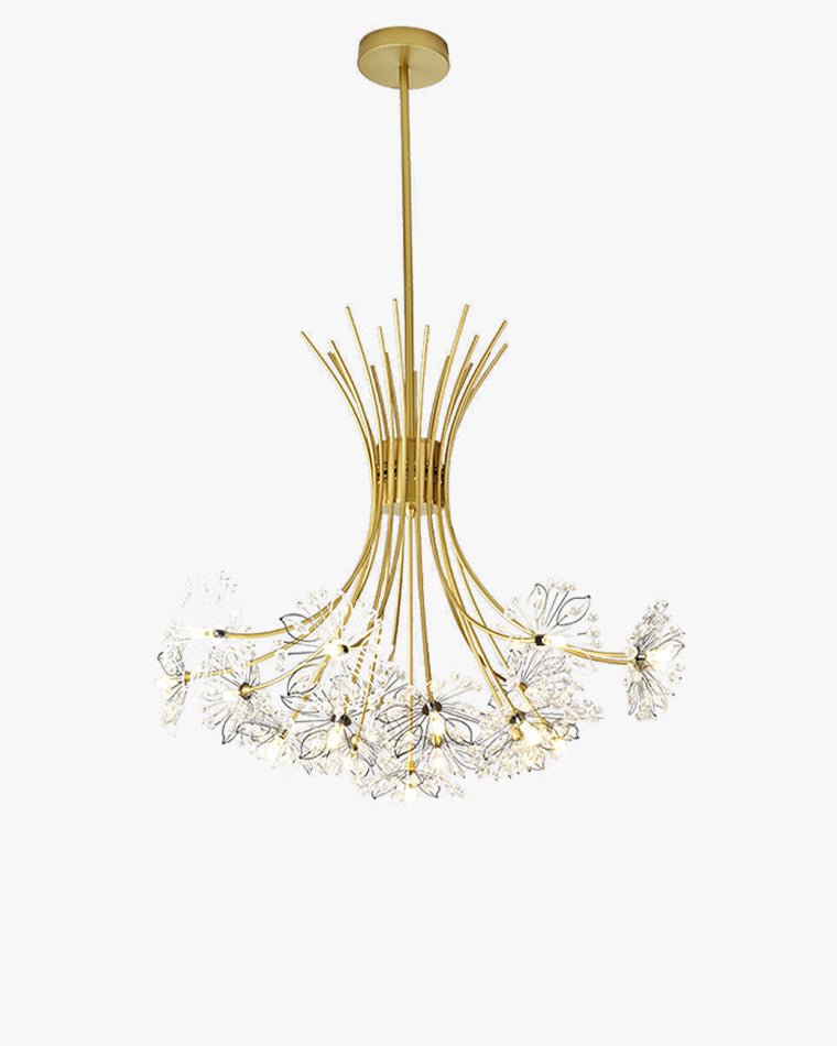 Gypsophila Bouquet Crystal Flower Chandelier-WM2077
