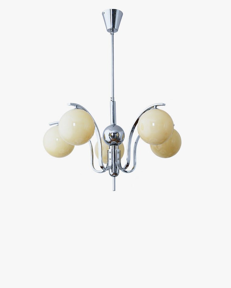 Glass Globe Chandelier-WM2558