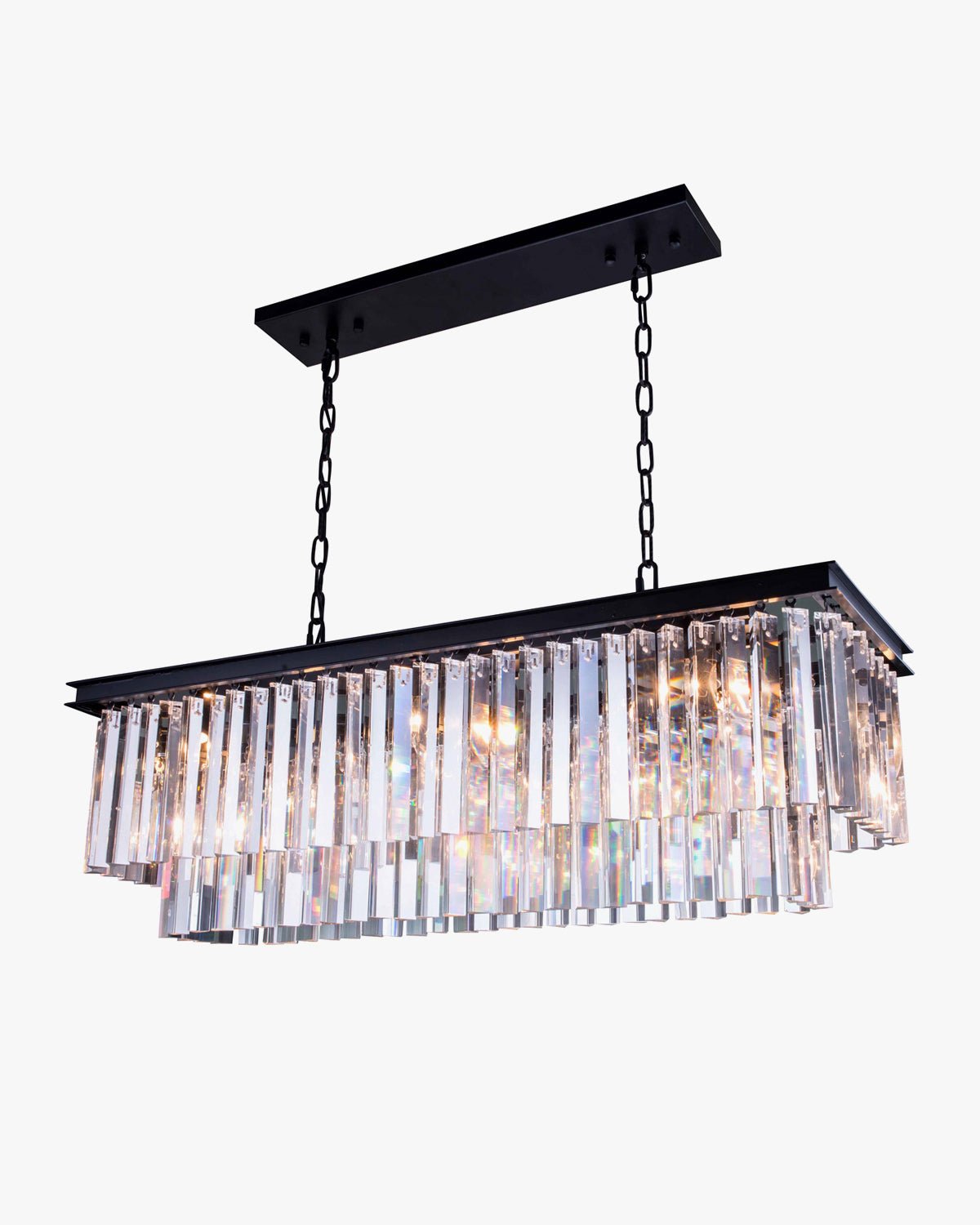 Rectangular Crystal Chandelier-WM2589