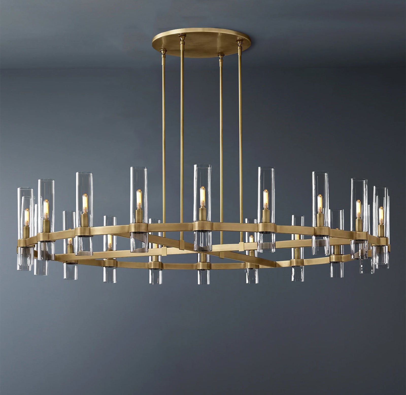 Acbdnno Round Chandelier 60"