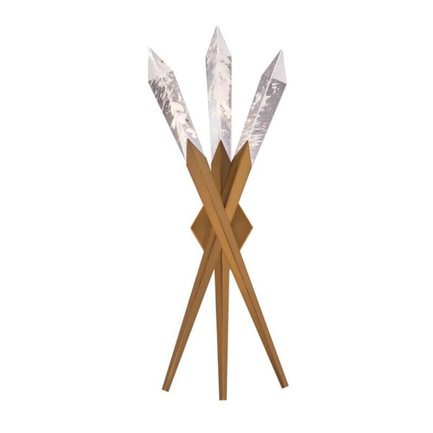Axel 3-Light Crystal Wall Sconce