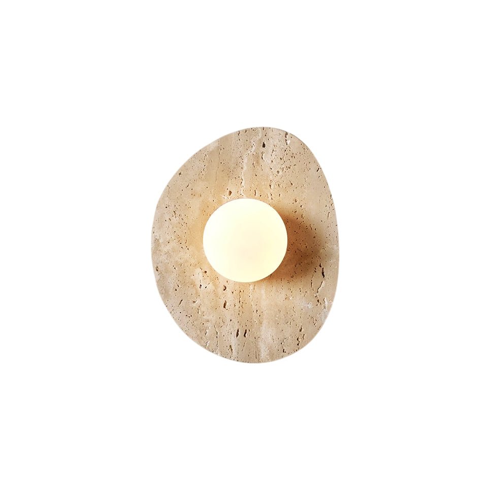 Element Travertine Wall Lamp