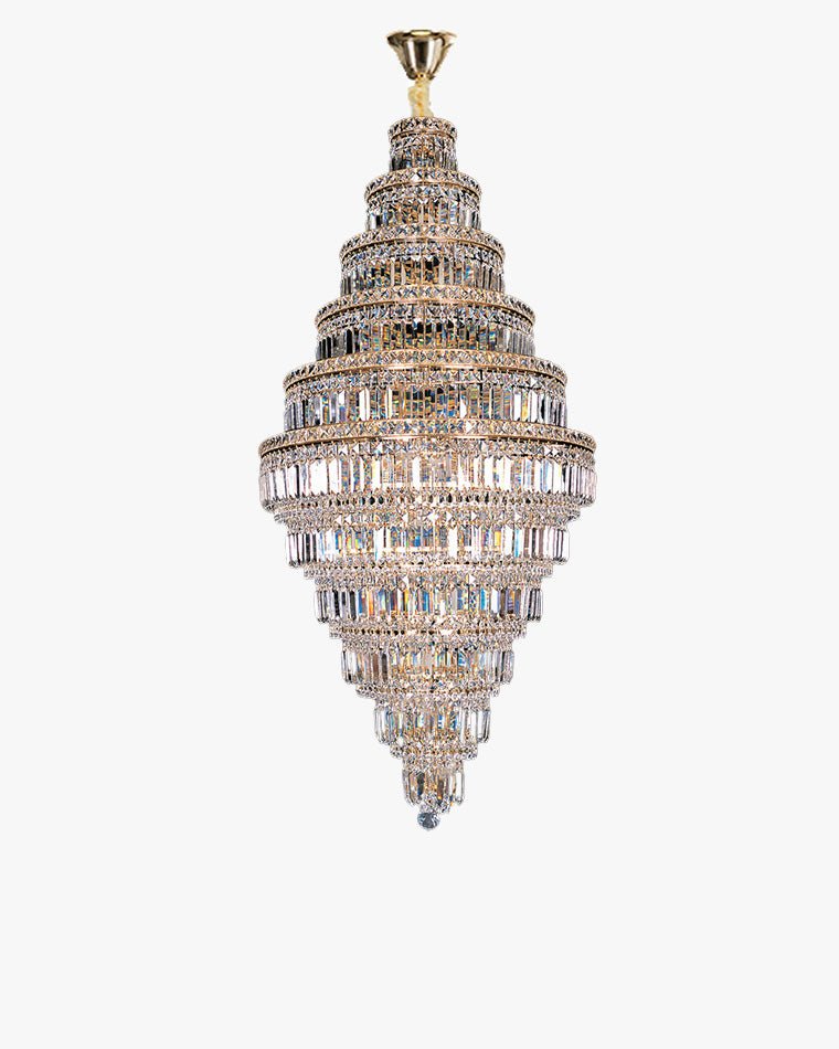 Large Tiered Crystal Chandelier-WM2389