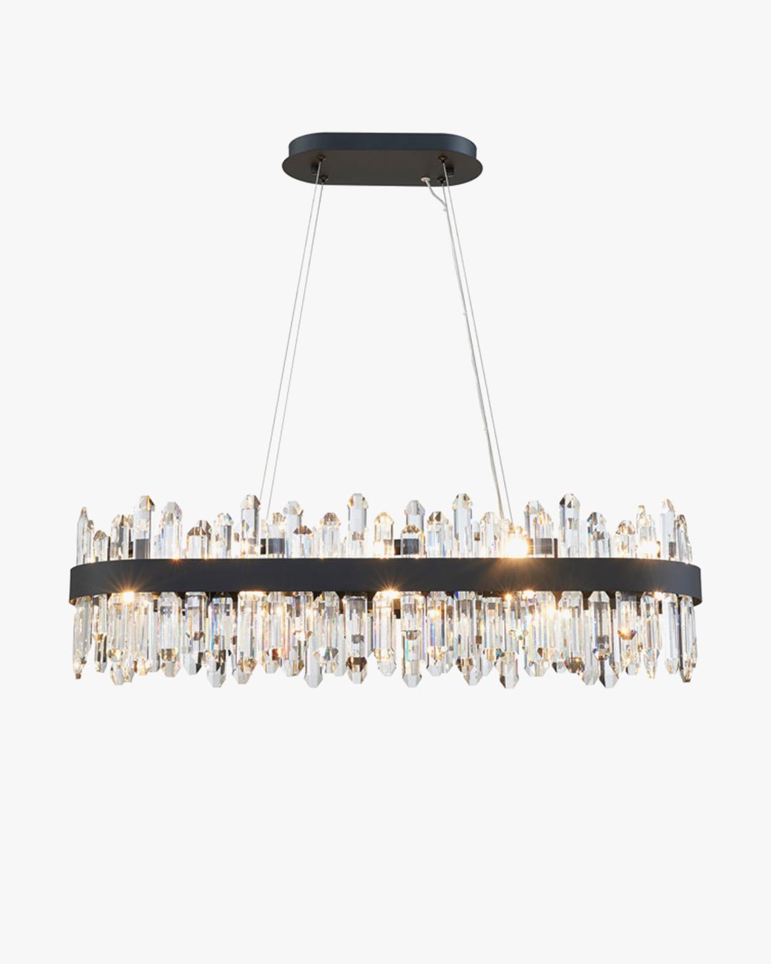 Rectangular Crystal Chandelier-WM2488b