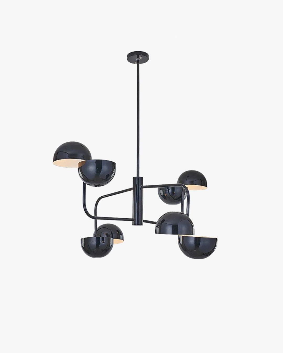 Post Modern Black Dome Chandelier-WM2753