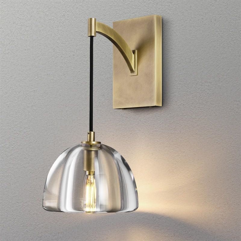 Hemisphere Sconce 7”