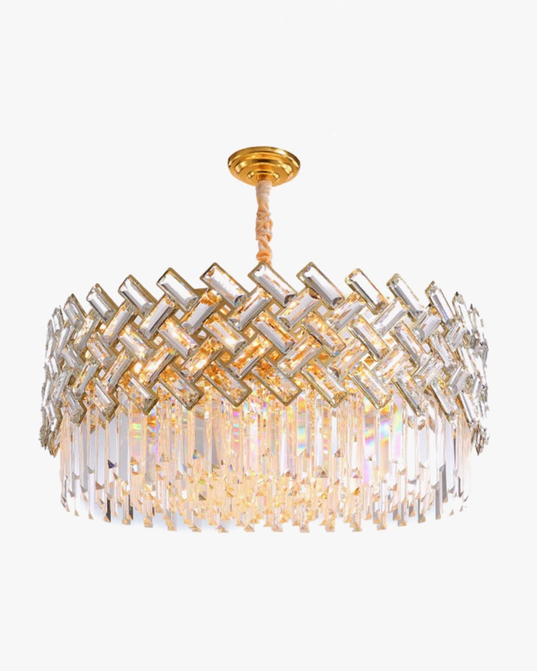 Shield Crystal Round Chandelier-WM2190