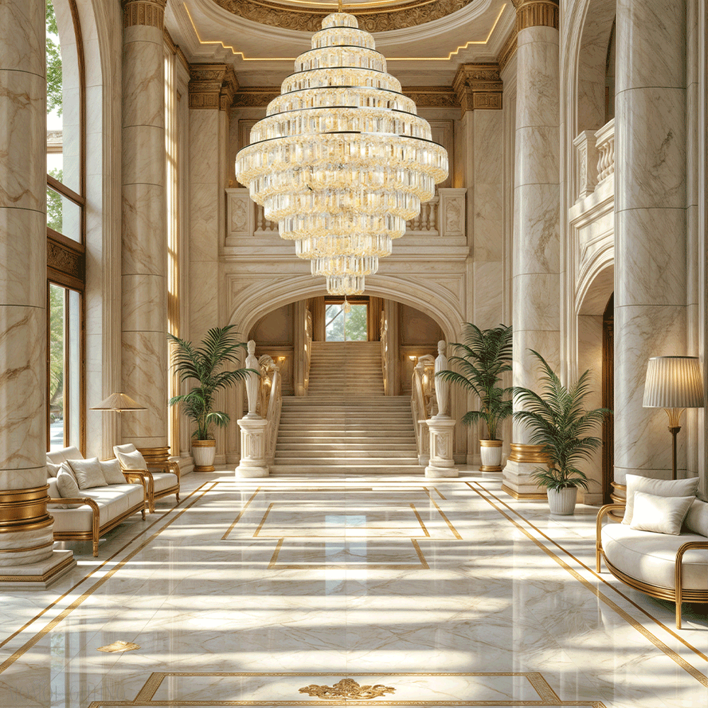 Hilton Foyer & Staircase Chandelier