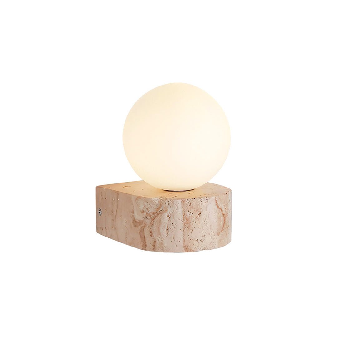 Byers Travertine Wall Lamp
