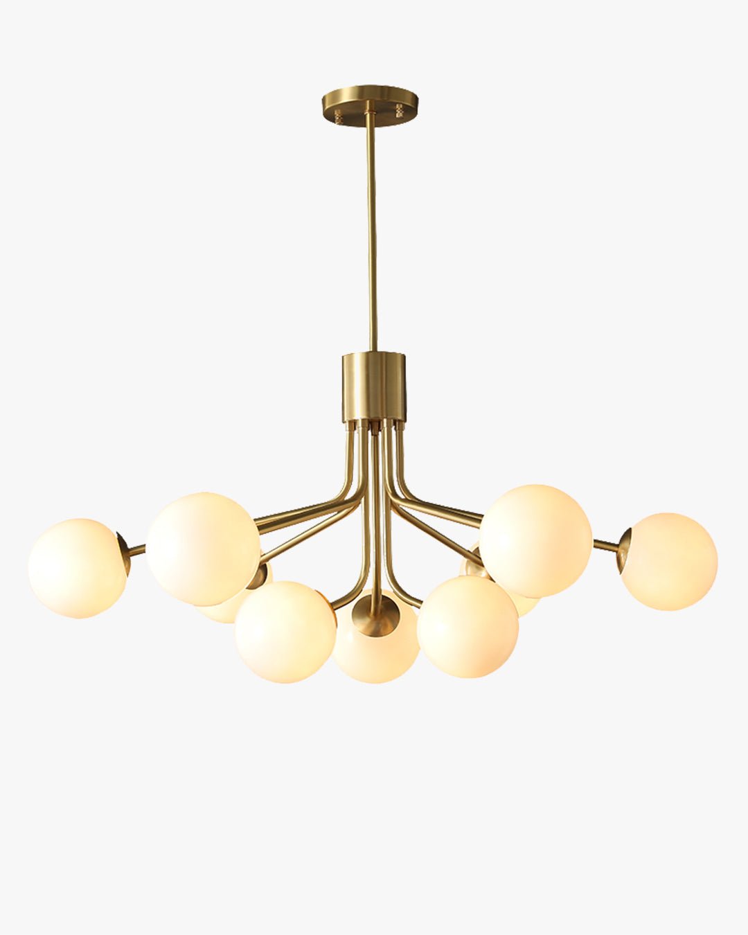 Frosted Glass Globe Chandelier-WM2915