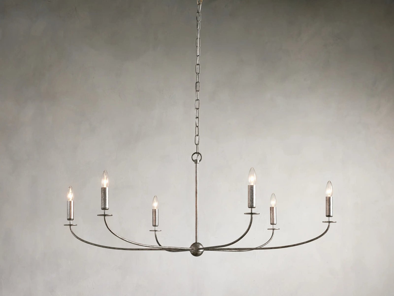 Arnett Chandelier in Silver
