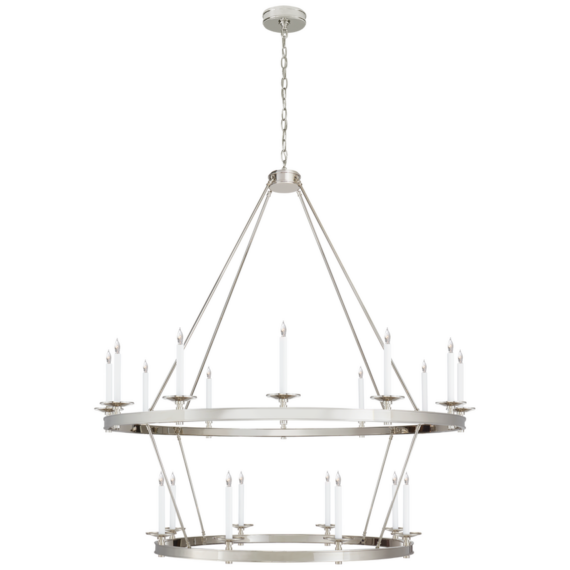 Launceton Grande Two Tiered Chandelier
