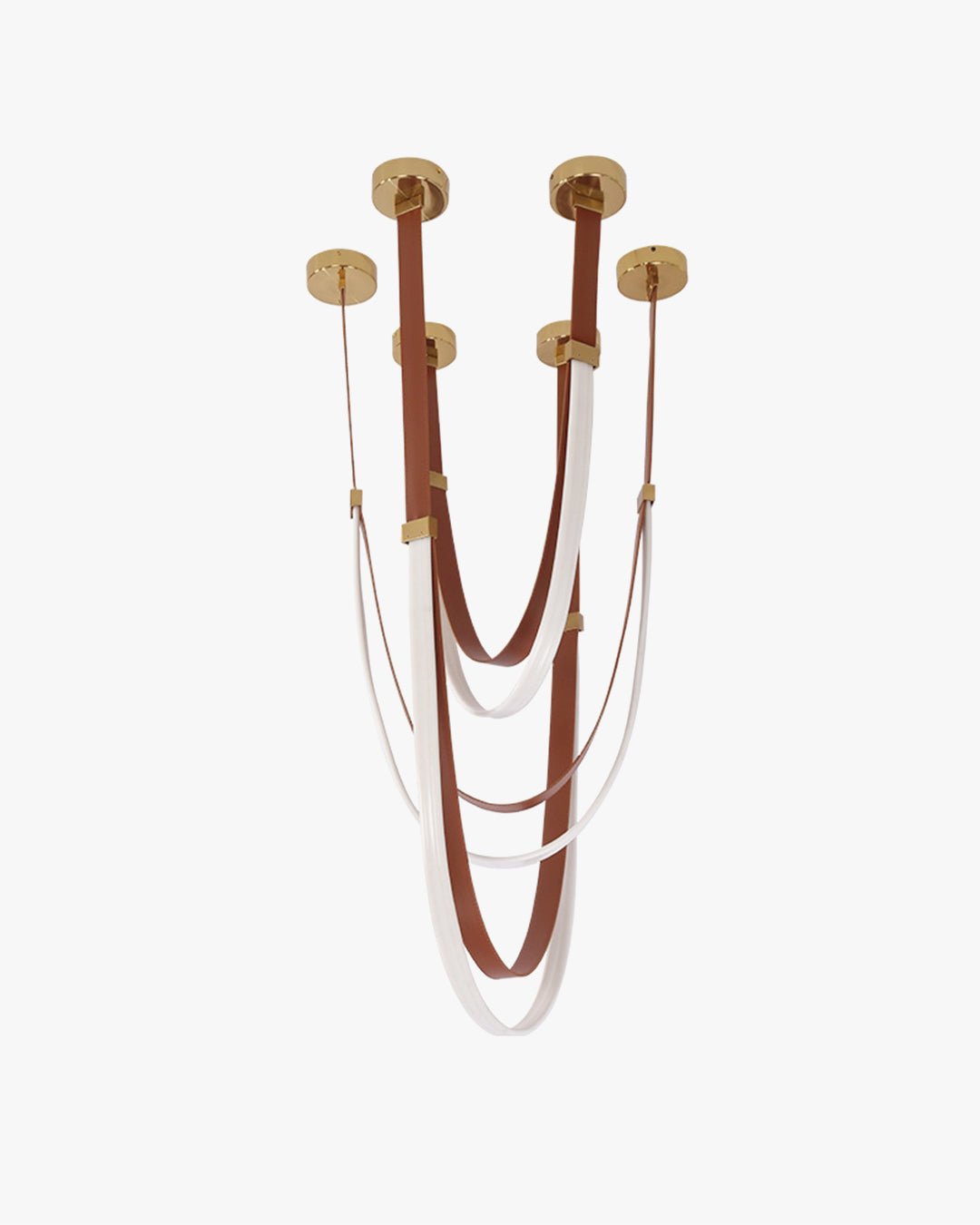 Ribbon Leather Chandelier-WM2908