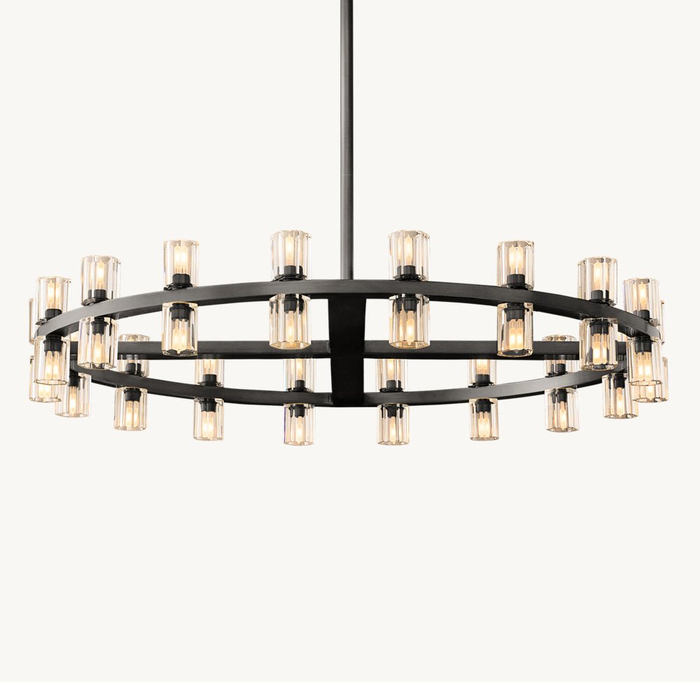 ARCACHON LED ROUND CHANDELIER 36"