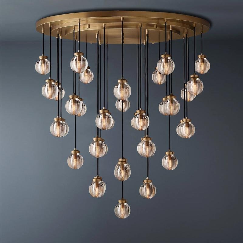 Morbisca Spherical Chandelier Modern 48"