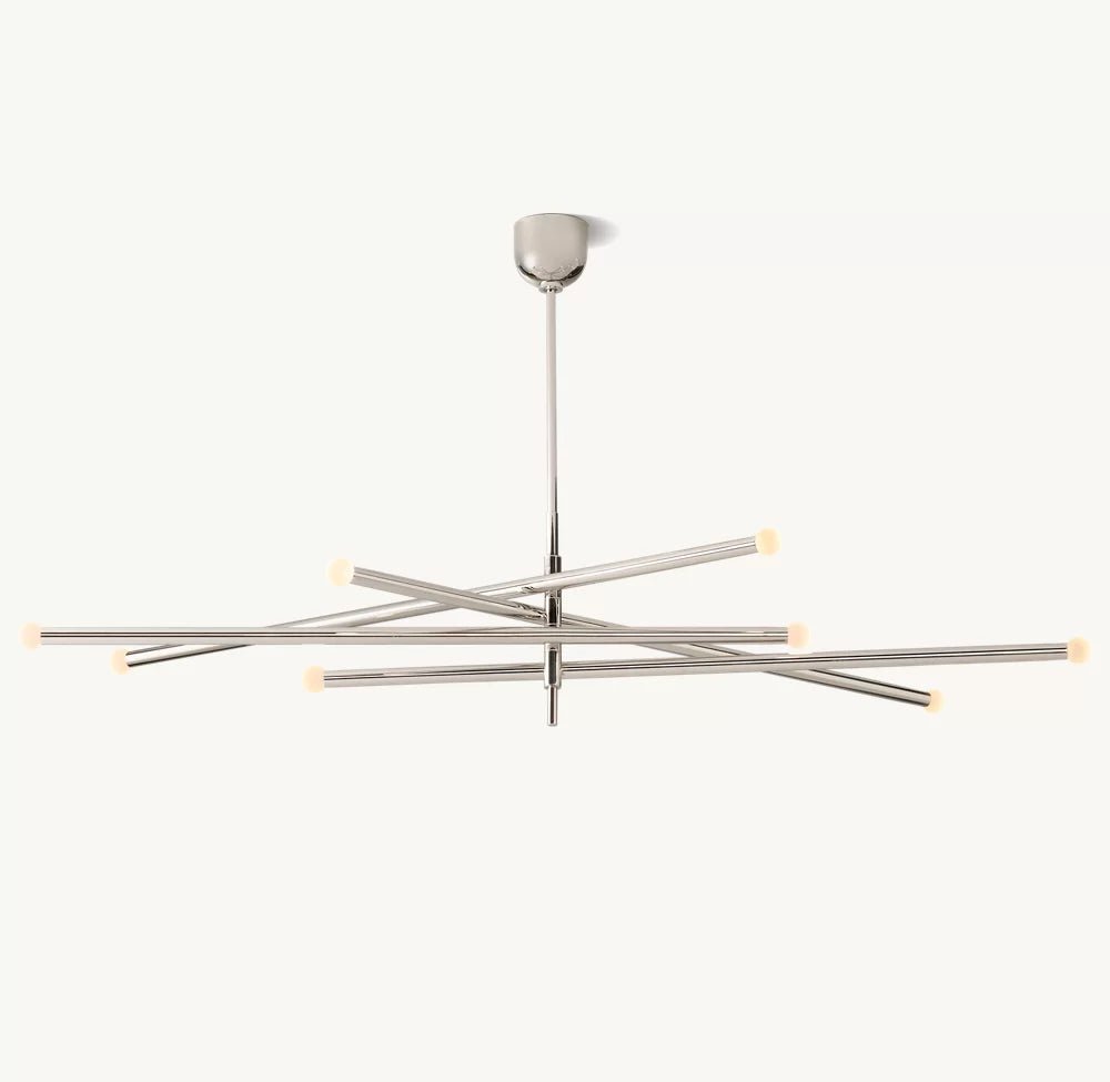 ROUSSEAU 8-LIGHT MOBILE ORB CHANDELIER