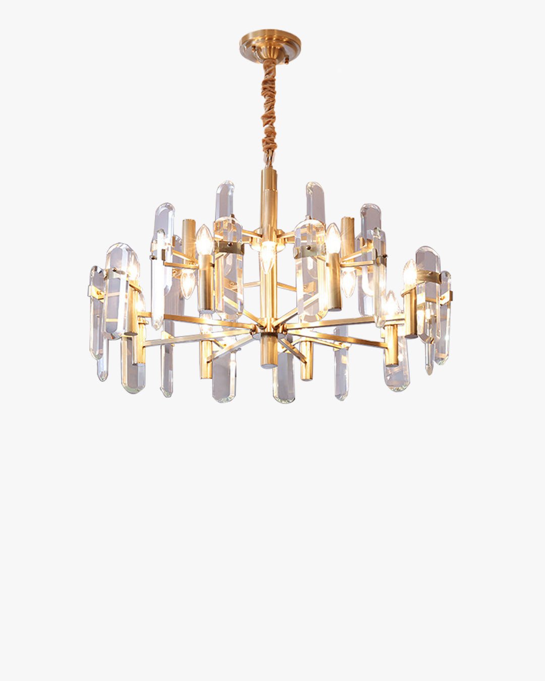 Black Candle Crystal Chandelier-WM2519