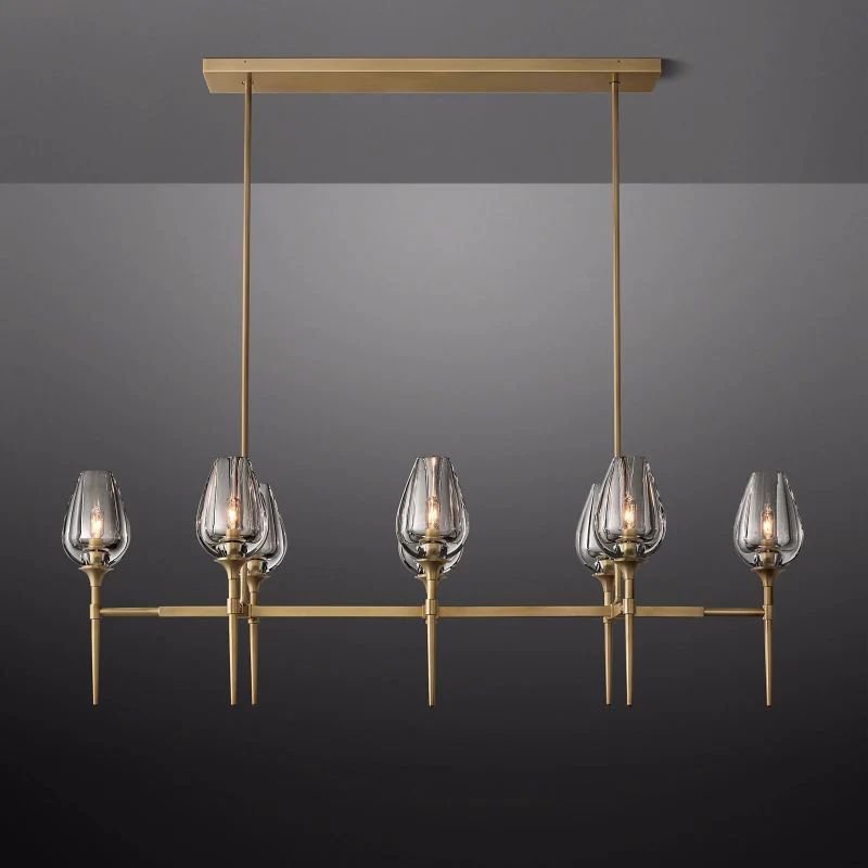 Tulip Linear Chandelier 52''
