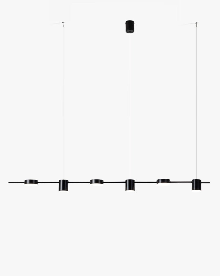 6 Light Linear Chandelier-WM2048