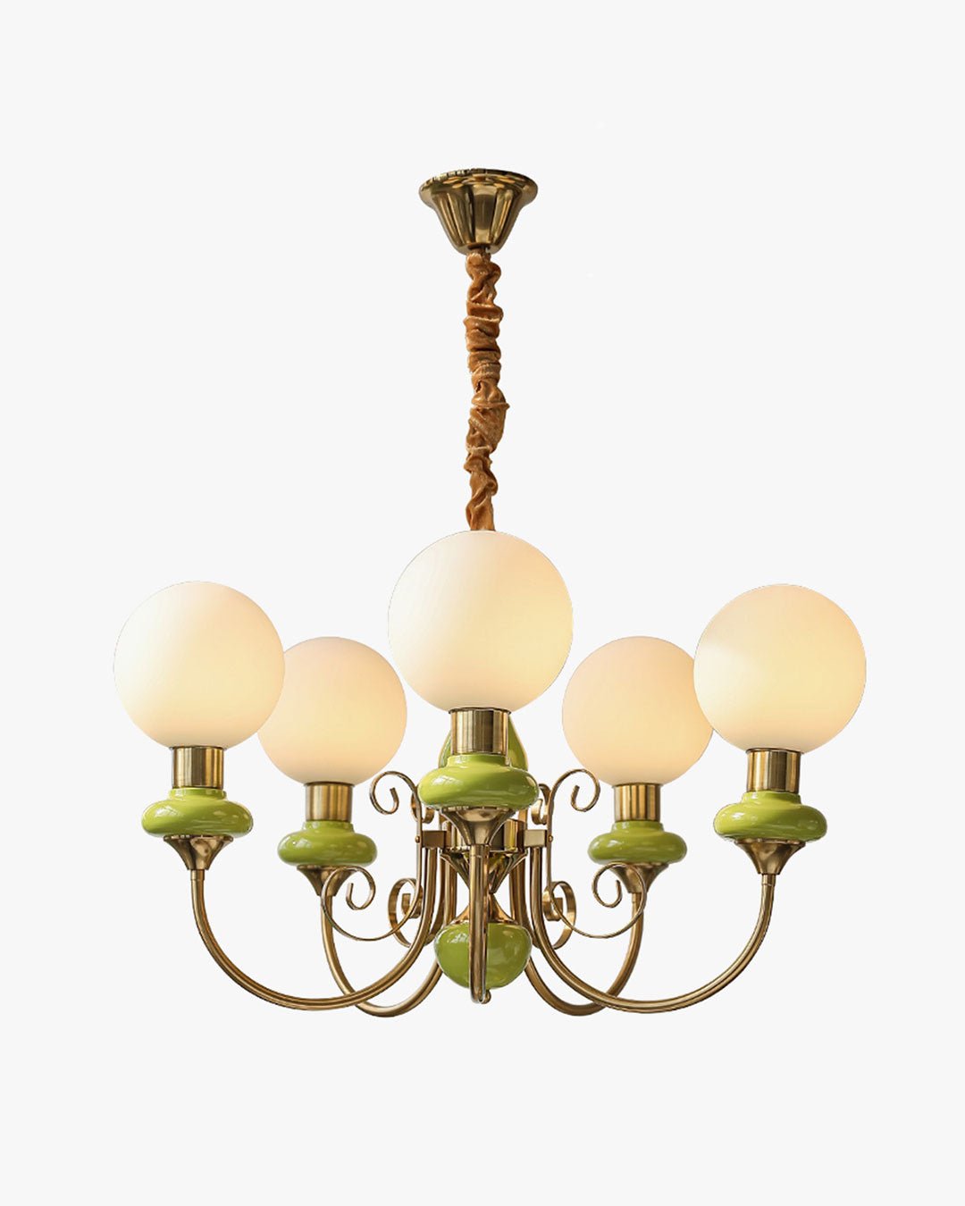 Glass Globe French Chandelier-WM2958